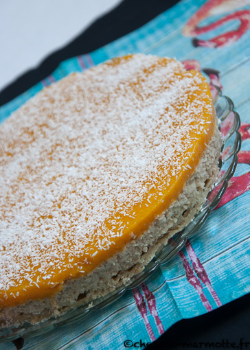 Gateau Mangue Coco Sans Gluten Marmotte Cuisine Tradi