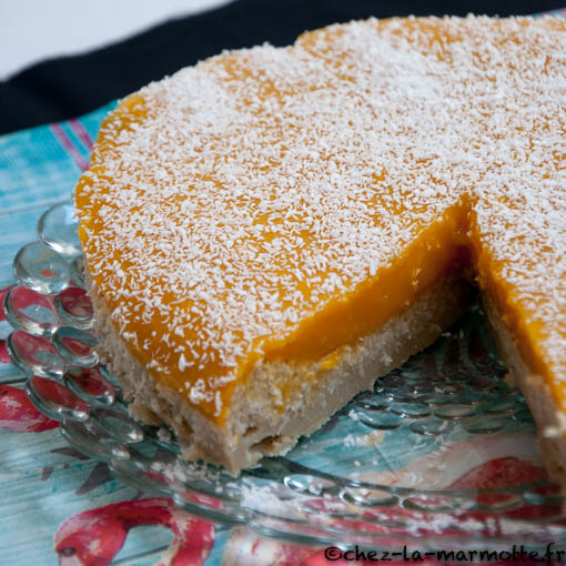 Gateau Mangue Coco Sans Gluten Marmotte Cuisine Tradi